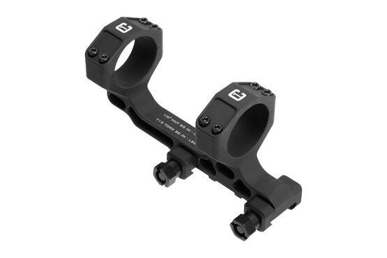 1.7" 34mm scope mount, black.